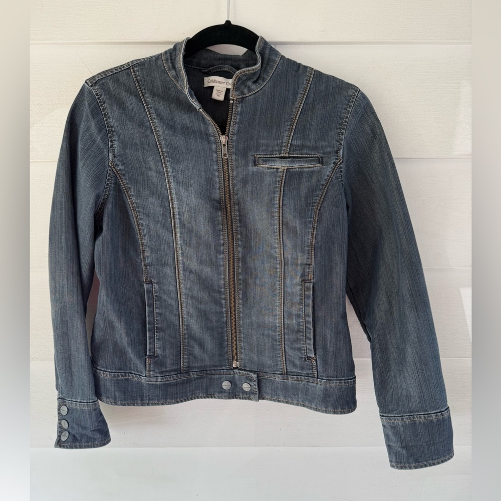 Coldwater Creek Women's Jean Jacket - Blue